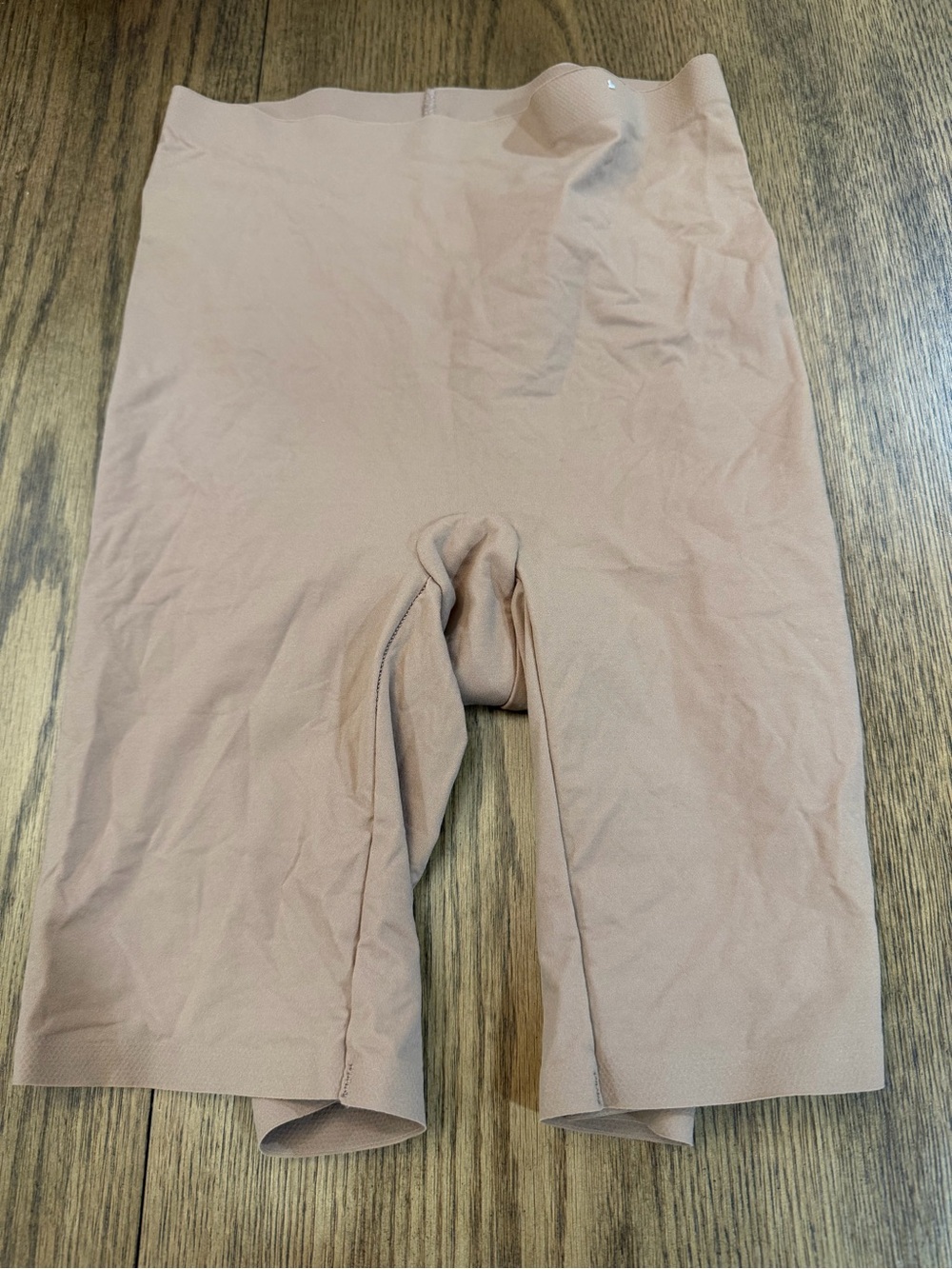 Spanx ahhh-lellujah mid thigh shapewear shorts beige size XS-XL